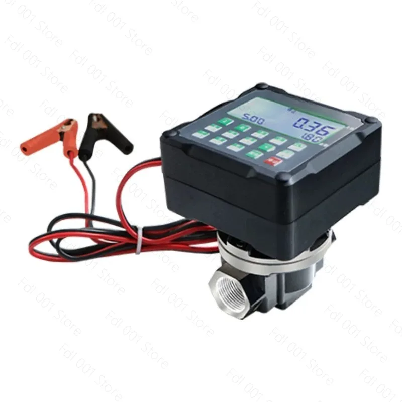 Gear Oval Flow Meter Digital Display 12V 24V for General Use