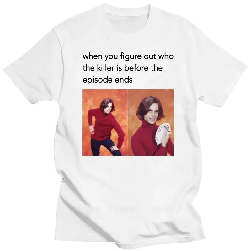 

New Arrived Criminal Minds Shirt - Criminal Minds Shirt Spencer Reid - Spencer Reid Shirt Cotton Fitness Plus Size Tee Shirt