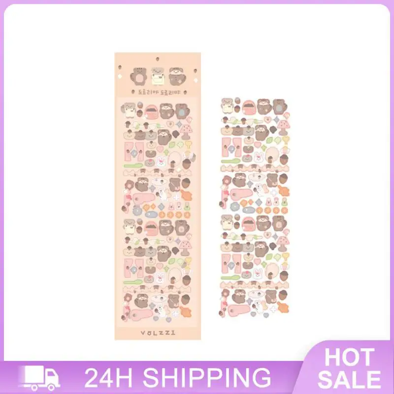 The Art Decorative Stickers Multi-function Goo Card Sticker Fashionable Lovely Decorative Sticker Scrapbook Decoration Fun