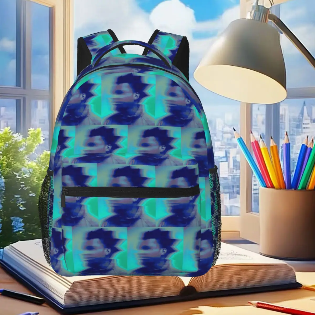 

Rapper Denzel Curry Backpack Student Boys Girls BookBag Kids School Bag Laptop Shoulder Bags for Men Women