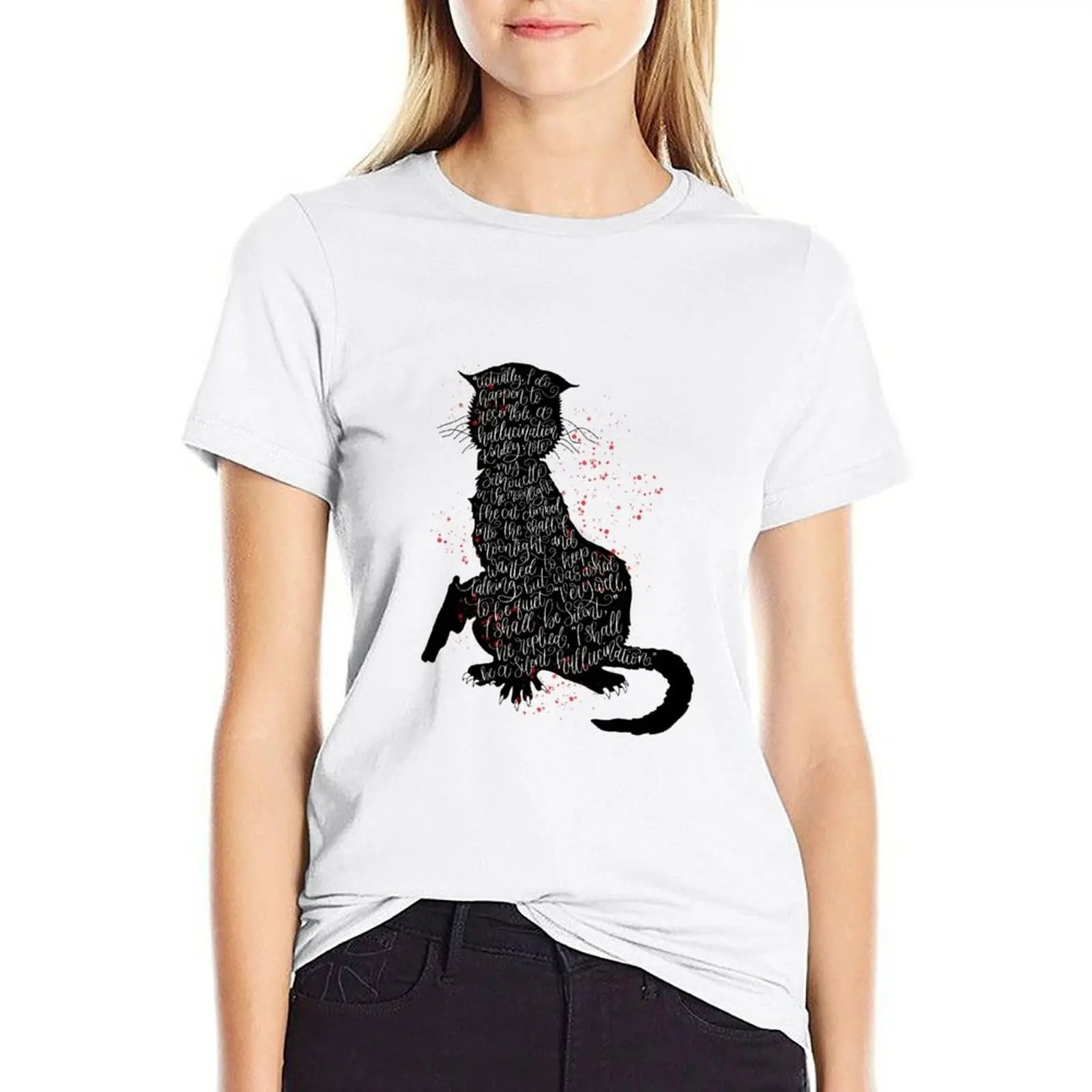 

The Master and Margarita, by Mikhail Bulgakov T-shirt summer tops funny Women's tops