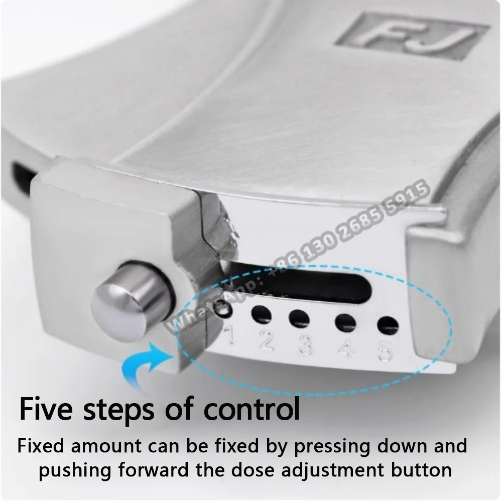 Jeringa de inyección continua de animales veterinarios, pistola de vacunación automática de acero inoxidable de 10/20/30/50ml para vaca, cerdo y oveja, 1 ud.
