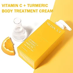 444ML MEDIX 5.5 Vitamin C Turmeric Fragrance Body Lotion Moisturizing Skin Care Whitening Moisturizing Anti-wrinkle Firming