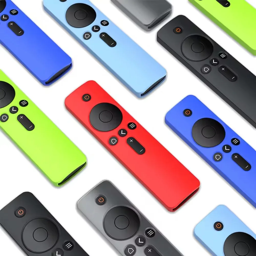 حافظة حماية من السيليكون لهاتف Xiaomi Mi TV Box S غطاء لجهاز التحكم عن بعد من السيليكون الناعم المقاوم للصدمات لهاتف Mi TV Stick 4K