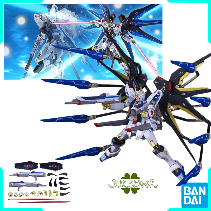 

Bandai Original METAL ROBOT SPIRITS Anime Figure SIDE MS STRIKE FREEDOM GUNDAM Re:Coordinate Action Figure Toys For Boys