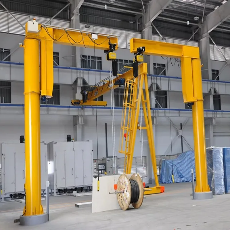 Column Cantilever Pillar Crane Fly Jib Electric Hoist Cantilever Gantry Crane Free Standing Jib Crane Boom
