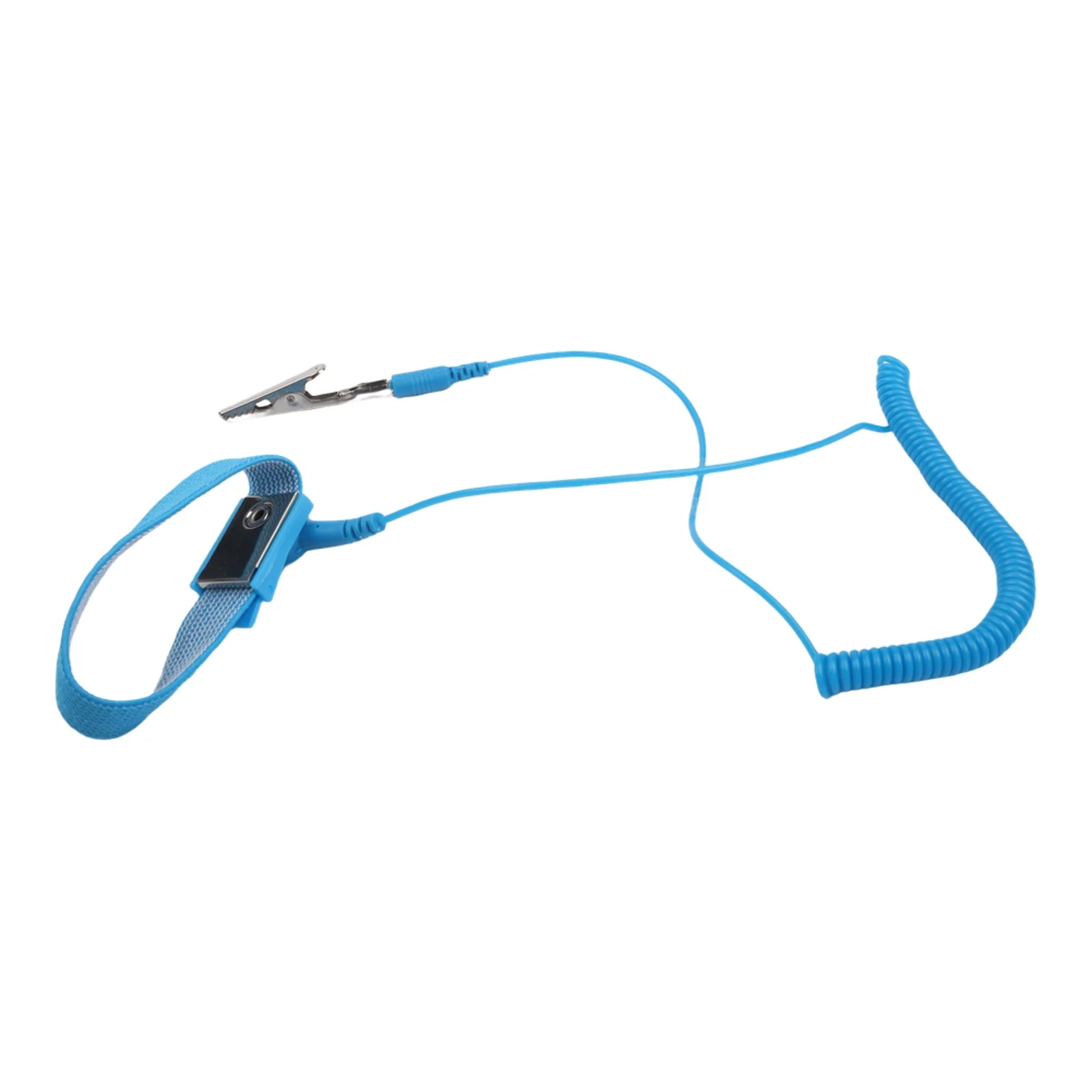 Conductive Anti- for static Wrist Strap with 45g Weight and 2.0m Retractable Cord for Ergonomic for static Management in