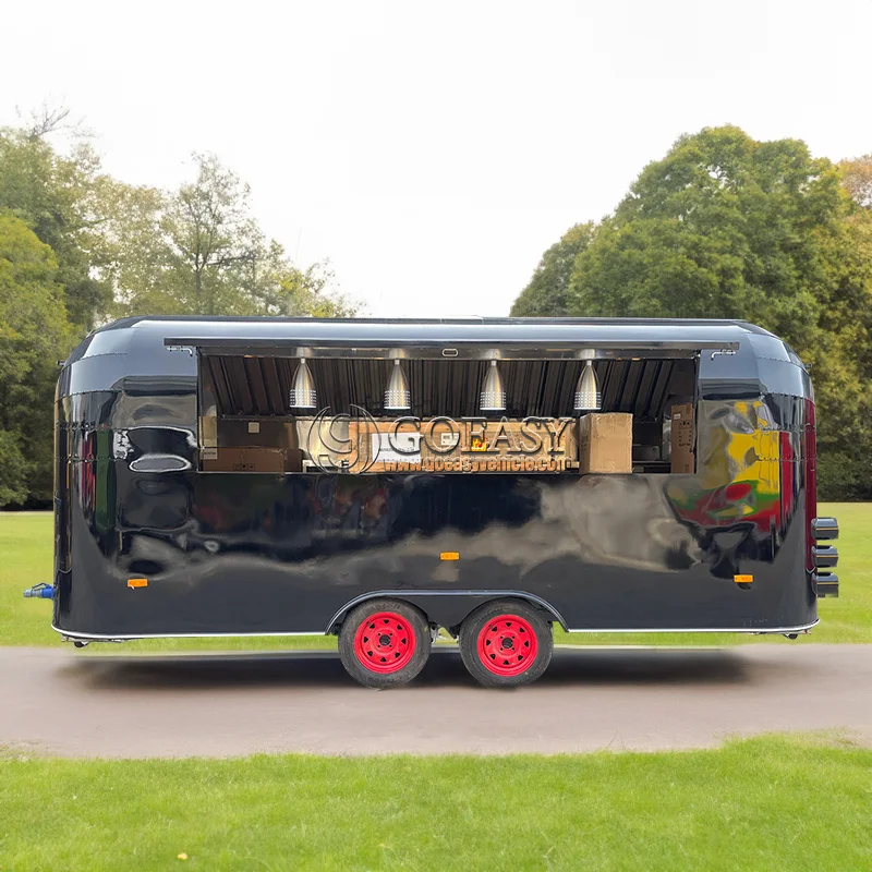 Coffee Food Truck Hot Dog Carts Mobile Food Trucks for sale Street Electric Snack Vending Equipment Van