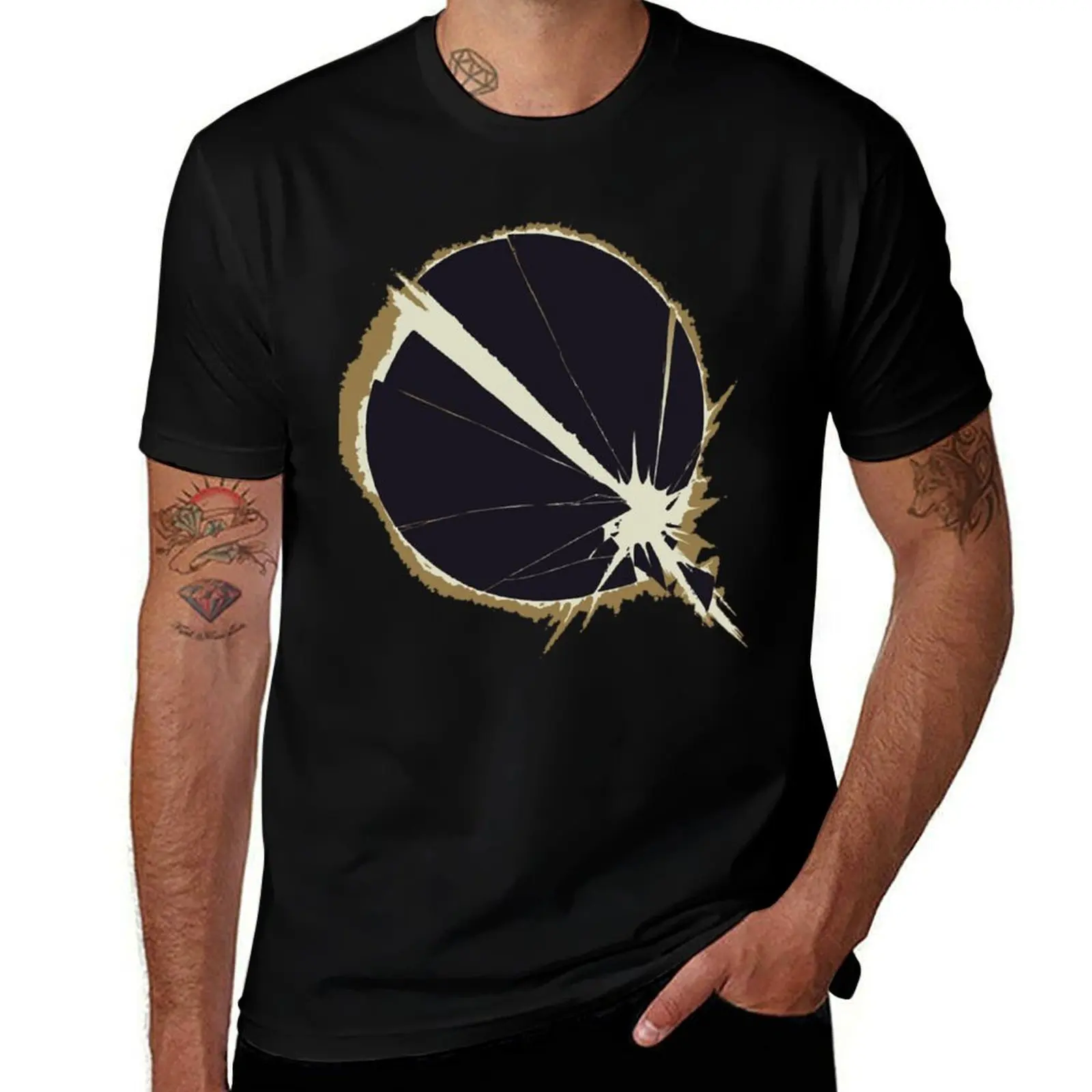 Queens of the stone age - Villians logo T-Shirt Daily Casual Short Sleeve Tee Shirt T-Shirt