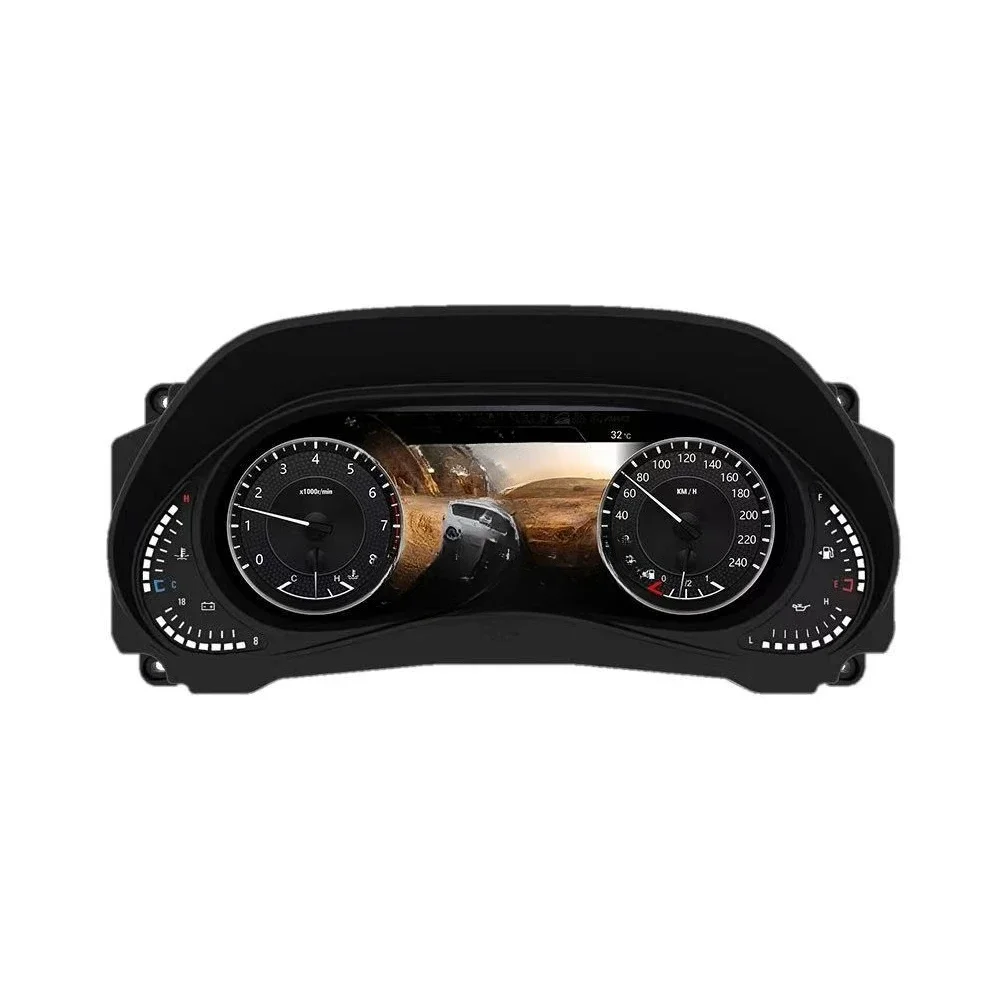 It is suitable for Nissan Patrol Y62 Infiniti QX series modification and upgrade full LCD instrument 12.3 inches