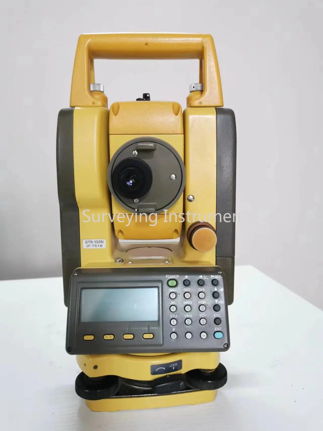 Used Second Hand GTS102N Total Station for Topographic Survey 30X Magnification Accuracy 2\'\' English Language Total Station