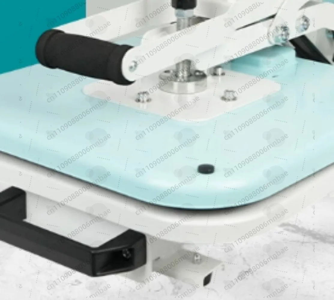 Semi-automatic Pullable Baseplate Heat Transfer Machine High Pressure Flat Press for T-shirt Clothes Logo Thermal Printing