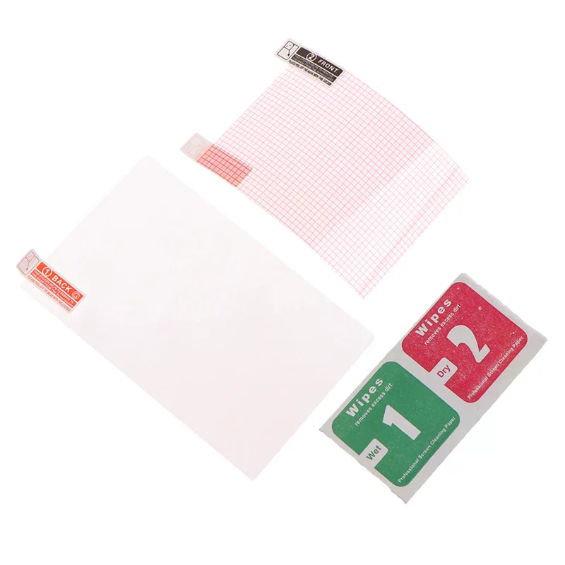 

3DS XL/LL Tempered Glass Screen Protector Set - Front & Back Panel Full Coverage with Bubble-Free Installation Kit