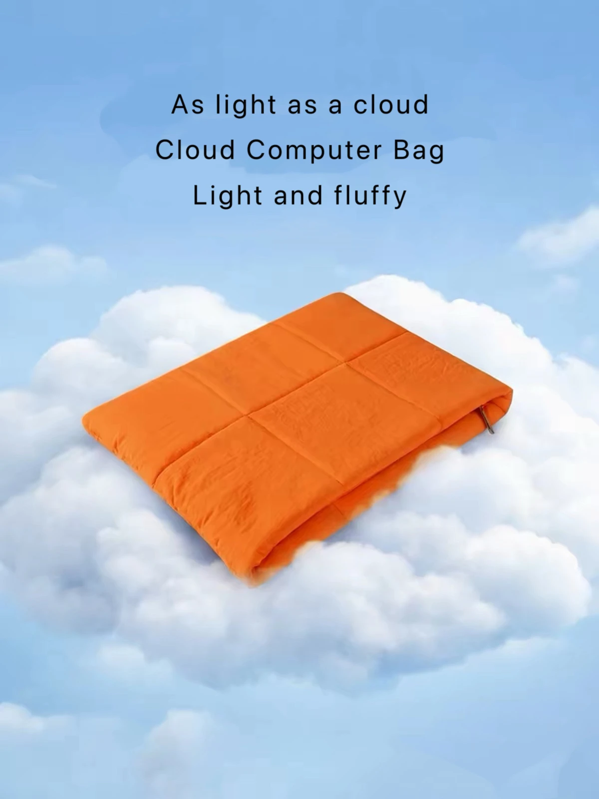Laptop sleeve, shockproof and drop-resistant, lightweight with a soft, fluffy feel.