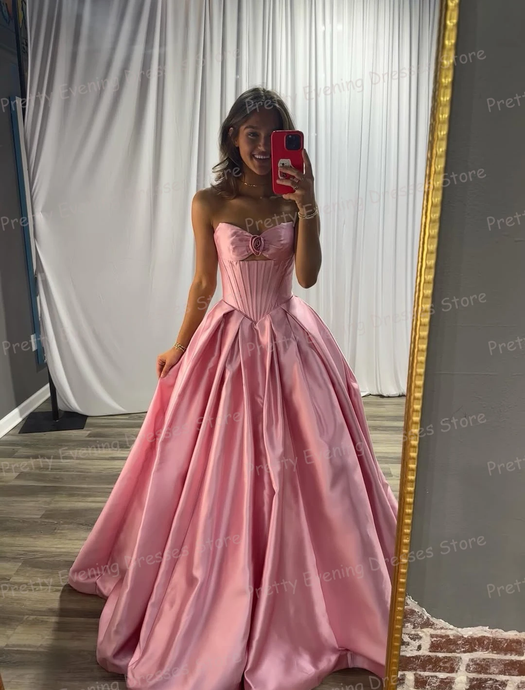 

Простые вечерние платья, женские трапециевидные платья с оборками, милая, с открытой спиной, модные платья для выпускного вечера, праздничные платья по индивидуальному заказу, Vestidos De Novia