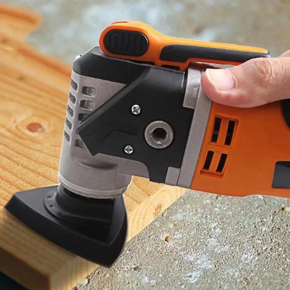 Nice Brand New Hot Sale Practical Oscillating Tool Sanding Pad Triangular 1PC 80mm High Carbon Steel Multitool