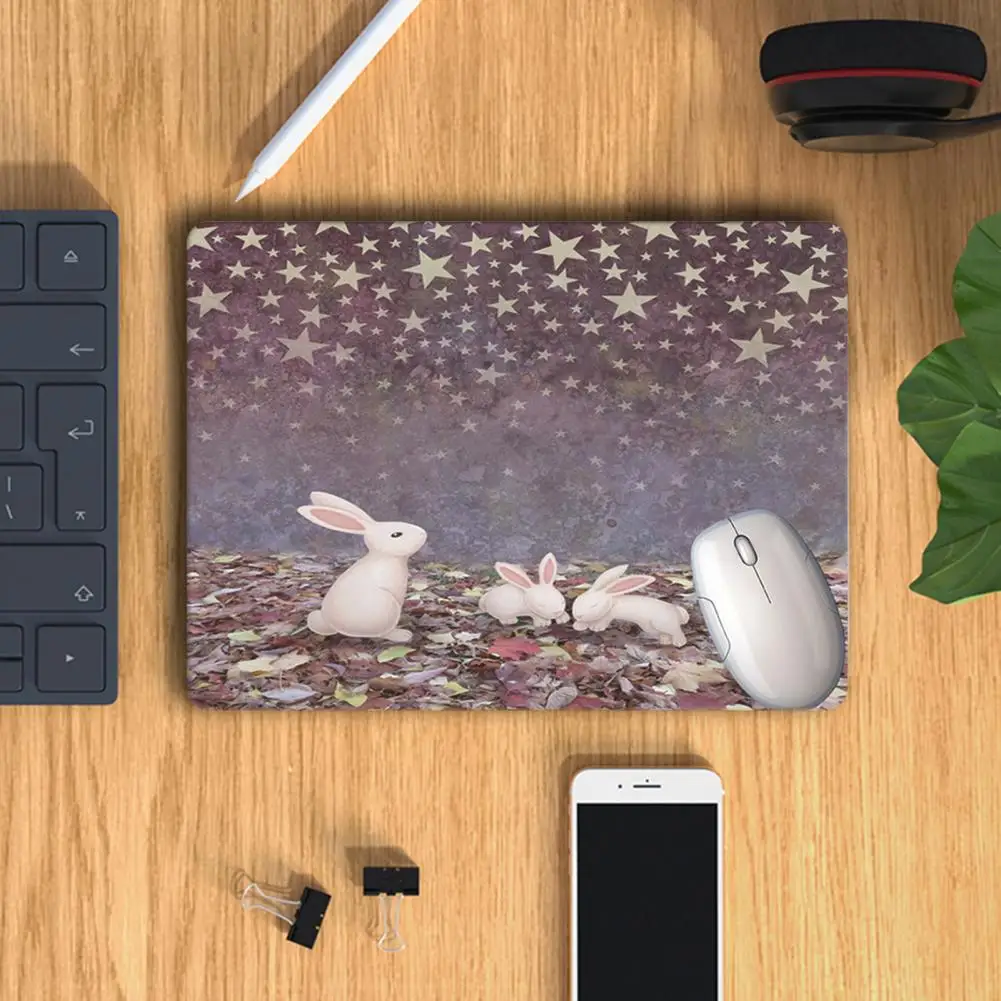 Desk Pad Wear-resistant Smooth Surface Comfortable Starry Sky Mouse Mat Table Decor   Mouse Pad  for Office