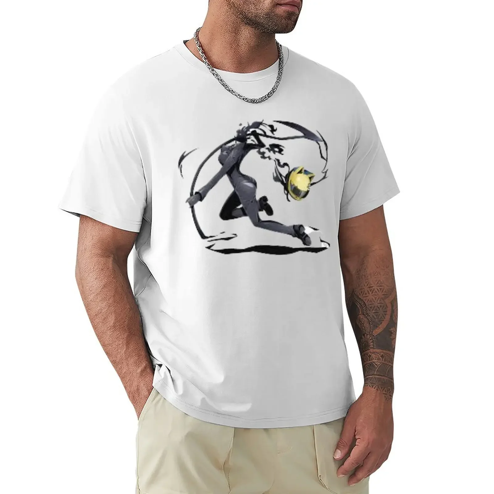 drrr, durarara the effect of anime T-shirt korean fashion boys whites mens tall t shirts