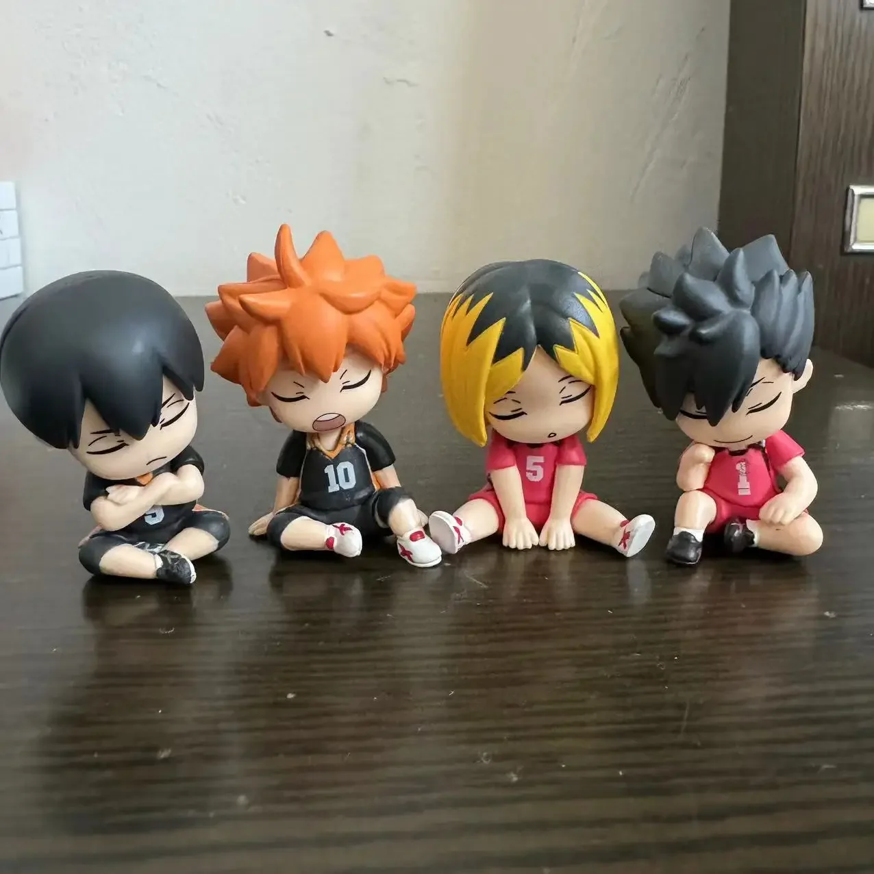 Figura modelo adornos juguetes Gashapon juguetes Hinata Shoyo Kei Tsukishima Kozume Kenma Tetsurou Kuroo Anime