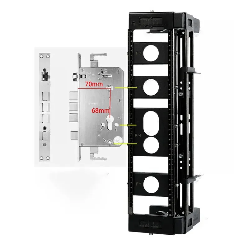 220V NEW Unlock Hole Mold To Open Wooden Door Lock Hole Special Tool Split Conjoined Multifunctional Mold Lianji Slotting Machin