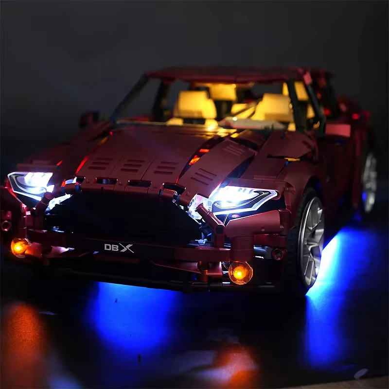 RC Técnico Sports Car Building Blocks Set, Kit de Luz LED, Apenas Luz LED, Modelo sem Blocos, DIY, T5024