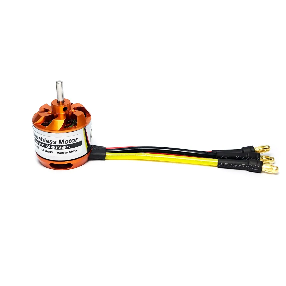 Moteur Brushless D2826 930KV Pour Avion RC – Puissant, Léger, Silencieux – Avec ESC Et Adaptateur