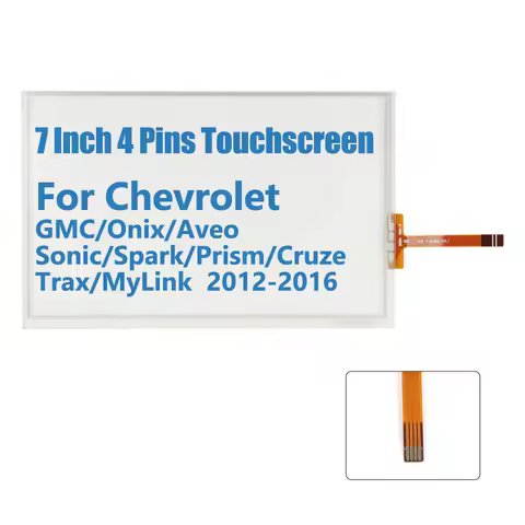 7 Inch 4 Pin Touch Screen MYLINK For Chevrolet GMC Cruze LT Cobalt Onix Sonic Prism Spark Trax 2012-2016 Car Radio Parts