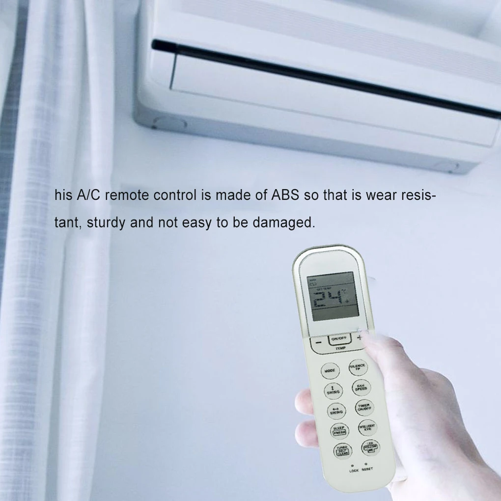 Air Conditioner RC A/C Controller Replacing Part Switch Home Office Appliance Replacement for Midea RG36F/BGEF
