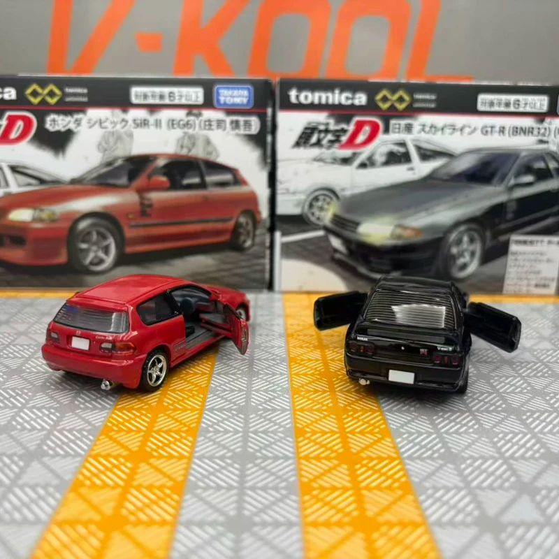Genuine Tomica Premium Unlimited Diecast Car Model Initial D Collectible Vehicle Display Ornament Desktop Decor For Adult Fans