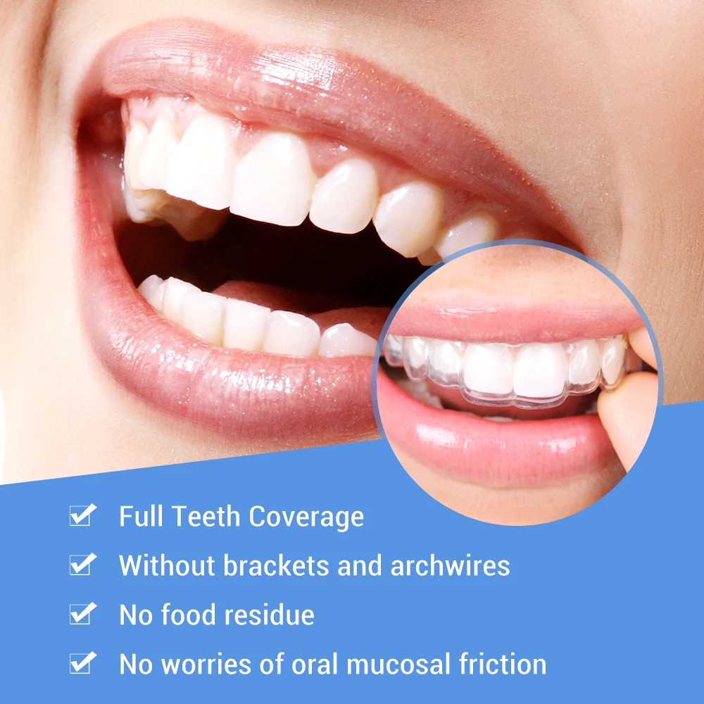 Dental Orthodontic Brace Multifunctional Invisible Teeth Braces Stop Snoring at Night Anti-bruxism Mouth Guard Tooth Protection