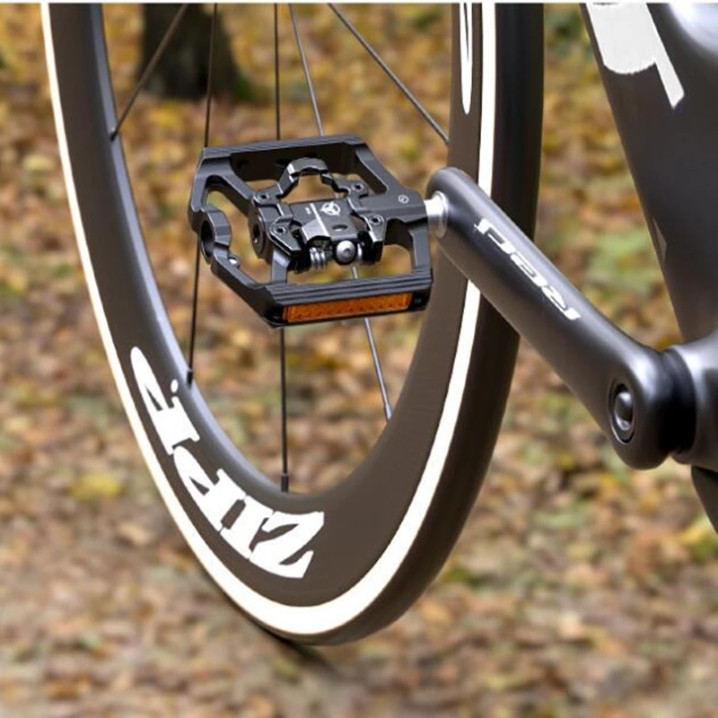 Riding Equipment Accessories G849 Bicycle Pedal Mountain Bike Aluminum Alloy With Reflector Perrin Pedal