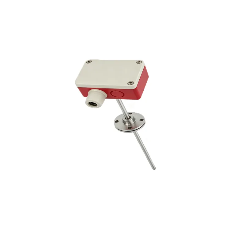 STD100-100 Duct Temperature Sensor, NTC 1.8k, probe length 100mm, IP65, mounted inside air duct to collect air temperature