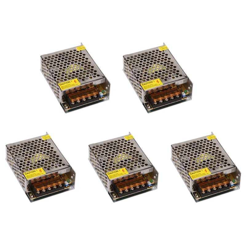 

【Superdeals】5X 24V 3A Transformer Switch Power Supply 60W LED Strip Switch Driver For CCTV Industrial Control Power Supply Adapt