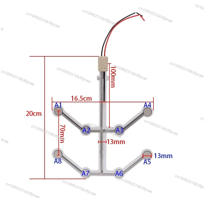 Linear Pressure Sensor Switch, Seat Signal Sensor, Practical Sensing Part for Massage Seat and Engineering Machinery