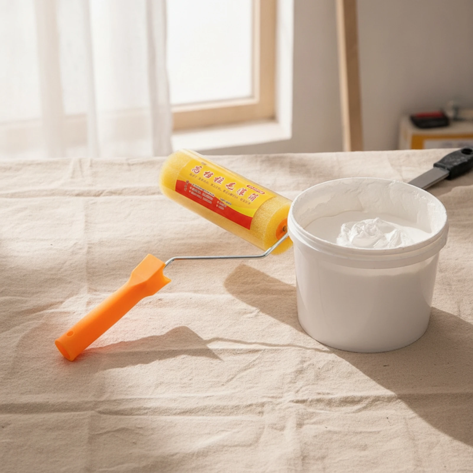 Texture Paint Roller Decorative Textured Paint Roller Tool Easy to Use Multi-Surface for DIYers, Wall Renovation