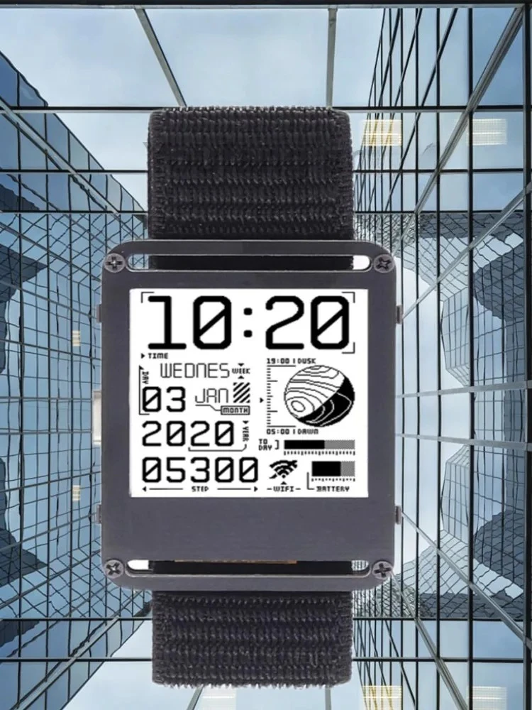ESP32 Smart E-Watch with WIFI Bluetooth For Arduino Programmable Kit Watch E-Paper Watch With Open Source Hardware And Software