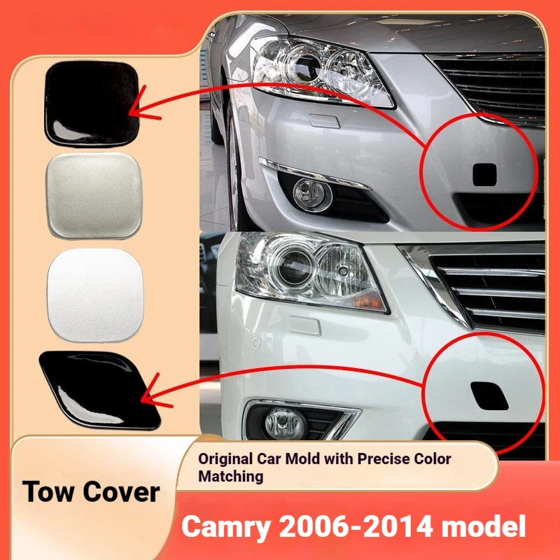 For 06-14 08 eighth generation Camry tow cover front bumper tow cover tow hook cover accessories
