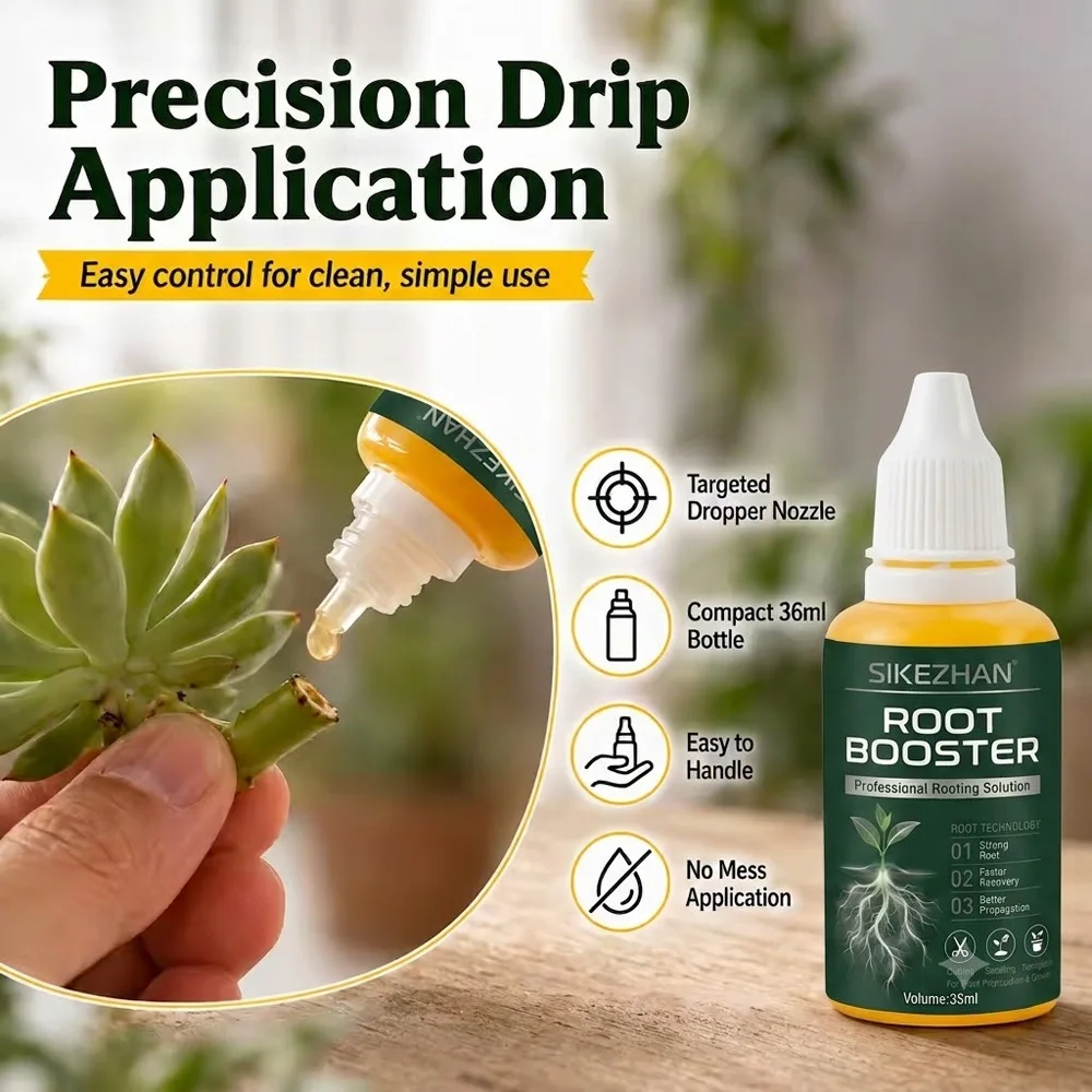 Succulent Rooting Solution Fast Transplant Recovery Enhance Stress Resistance Strong Root Booster Liquids for Garden Plants Care