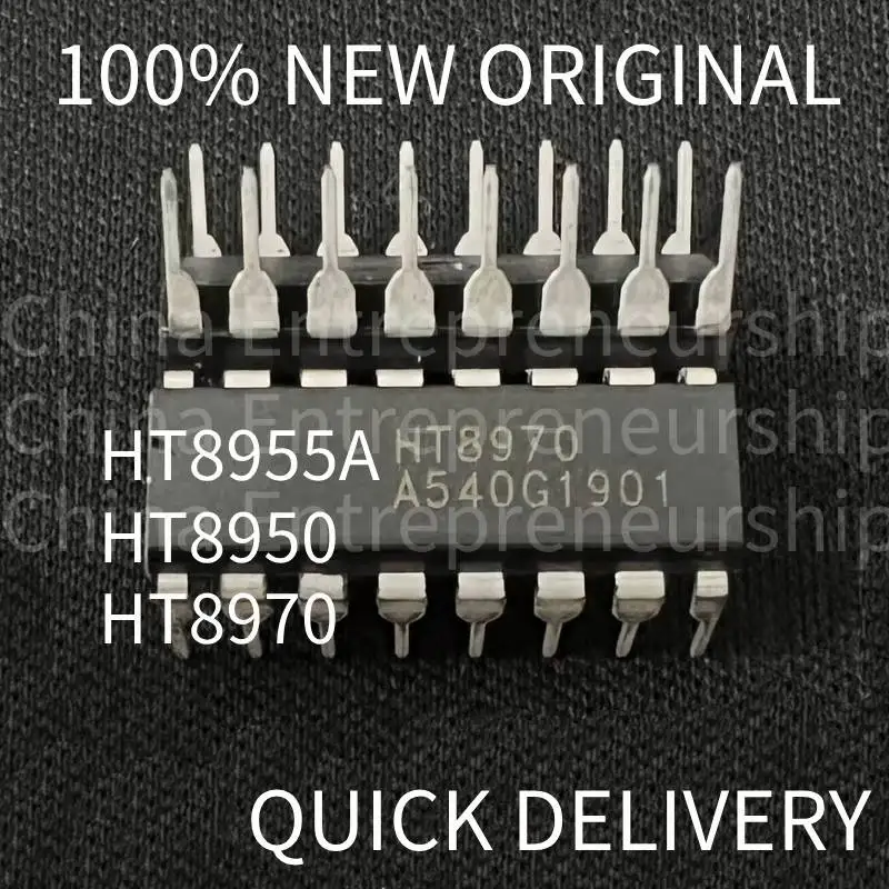 1 PCS DIP HT8955A HT8970 HT8950 DIP18 Integrated Circuit Chip (IC) Microphone/audio echo processing circuit 100%Quality Original