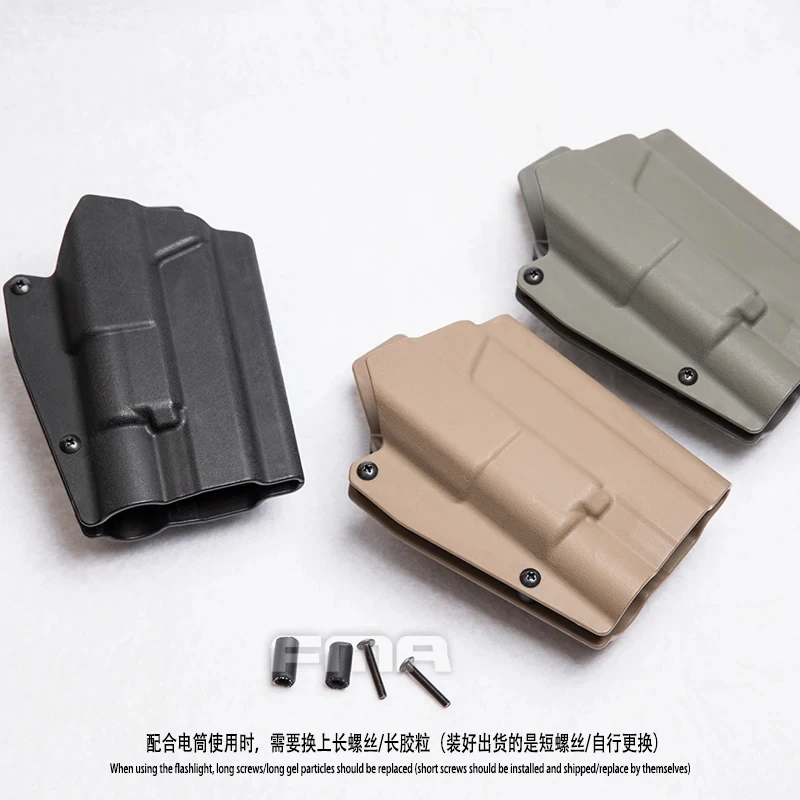 

Glock Accessories FMA G17L WITH SF Light-Bearing Pistol Holster For G17/G19 And X300 Lamps Airsoft Gun Case Tactical Gear Bag