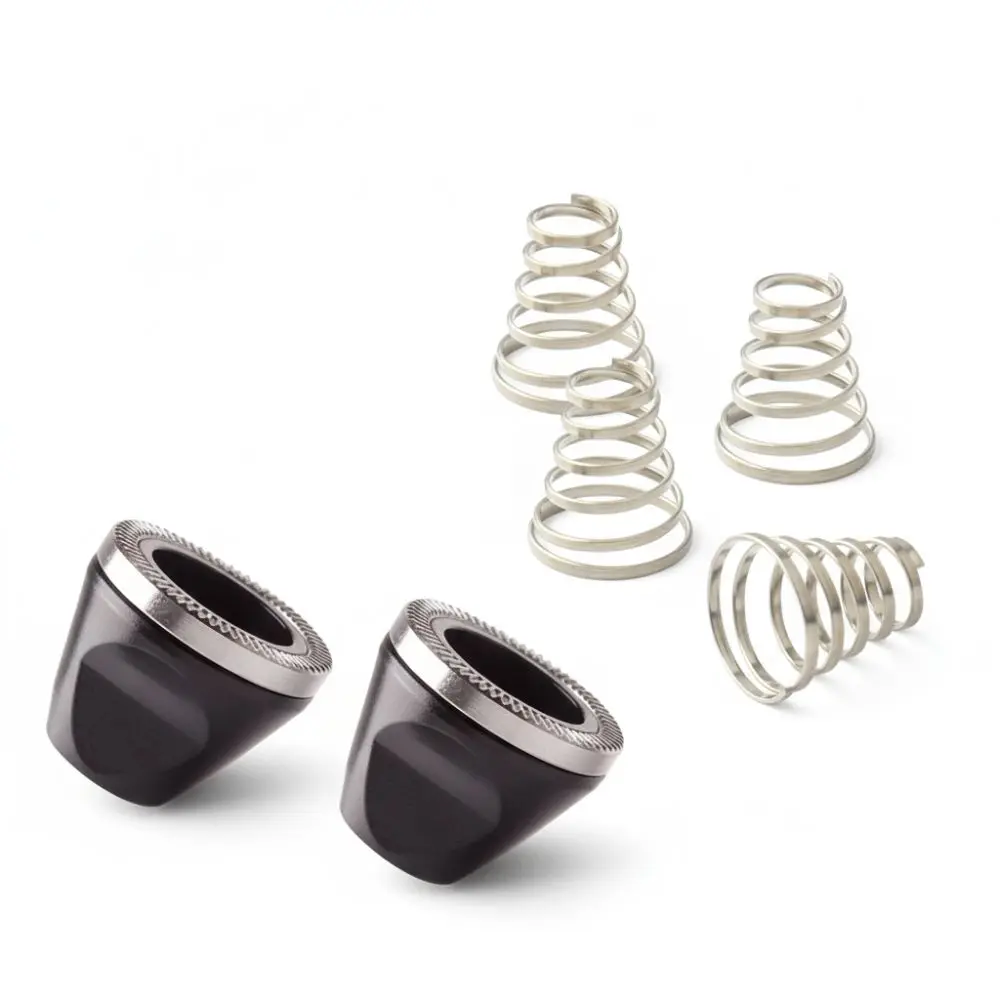 M5 Bike Quick Release Nut Kit Aluminum Alloy with 304 Stainless Steel Springs Bicycle Quick Release Nut Easy Installation