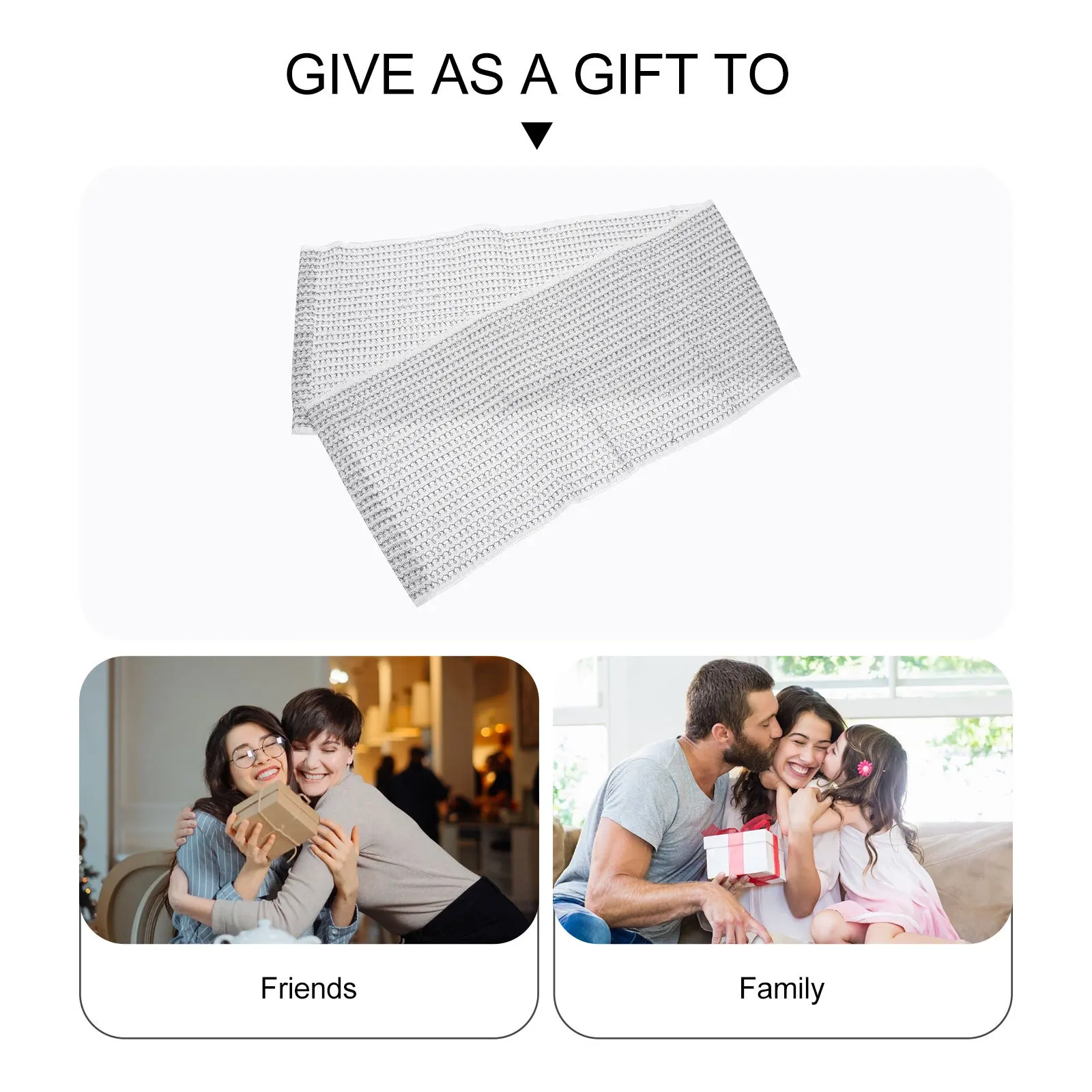 

Long Strip Back Scrub Towel Deep Cleaning Exfoliating Bathing Body Scrubber Double-Sided Shower Washcloth For Back Rubbing Skin