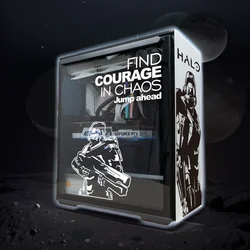 Classic Popular Games Vinyl Stickers for Atx PC Case,Personality Graffiti Decor Decals for Computer Chassis Skin,Waterproof