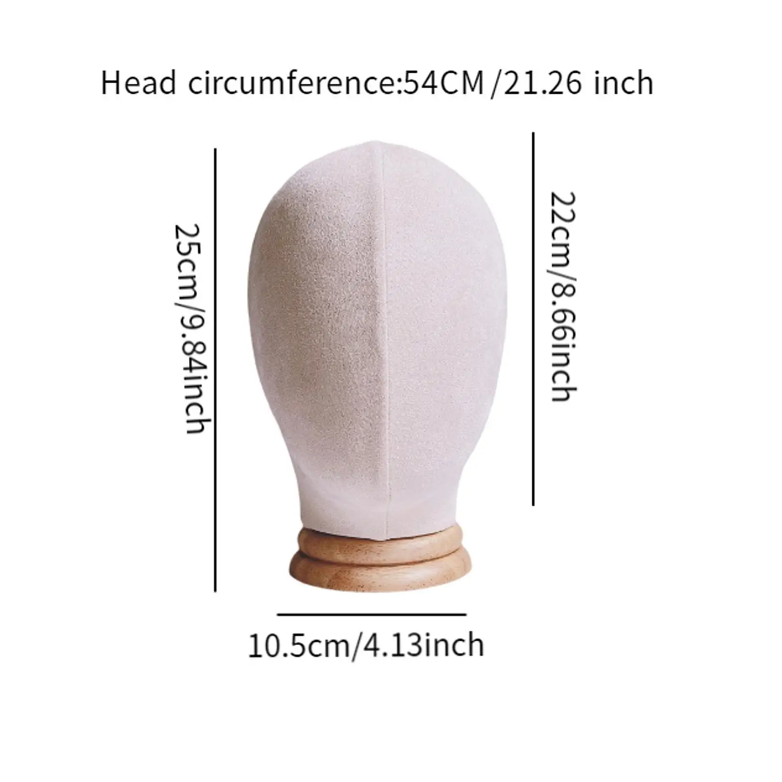 Mannequin Head Wig Head Multifunctional Hat Display Stand Styling Display for Display Wig Beauty Salon Earphones Shop