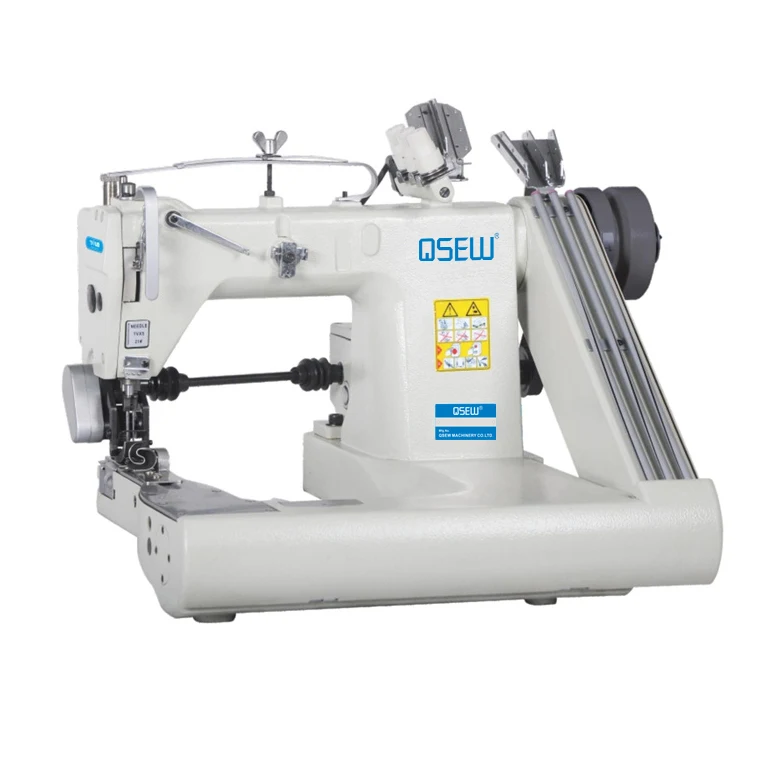 

QS-928D-PS DIRECT DRIVE THREE NEEDLES FEED OFF the ARM MACHINE WITH GEAR BOX PULLER for JEANS