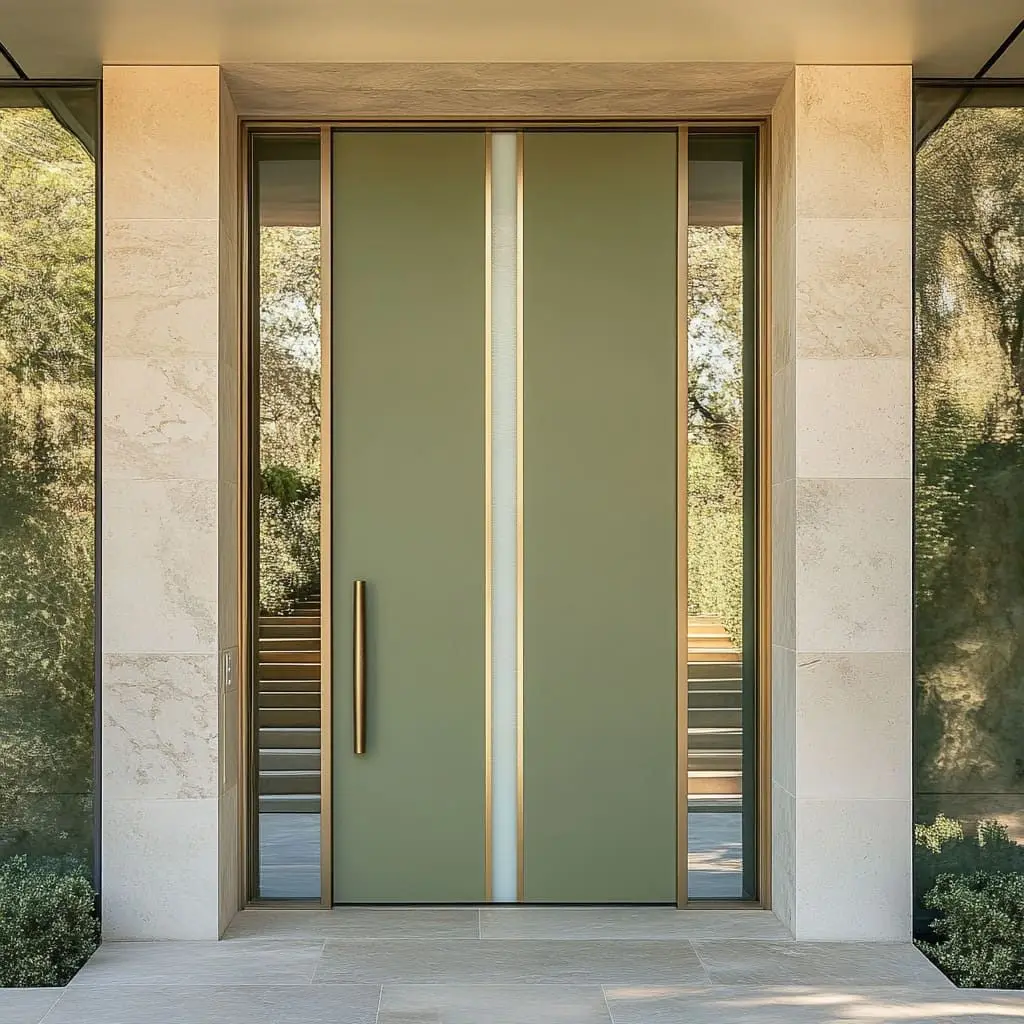 

Heavy-duty Security Exterior Door Fire Rated Soundproof Energy Saving Villa Entry Door with Luxury Modern Design High Quality