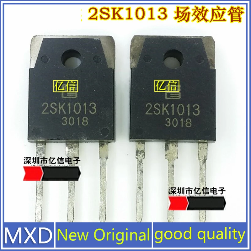 5Pcs/Lot New Original 2SK1013 K1013 Field Effect Mos Tube TO-3P in-line Insertion In Stock Good Quality