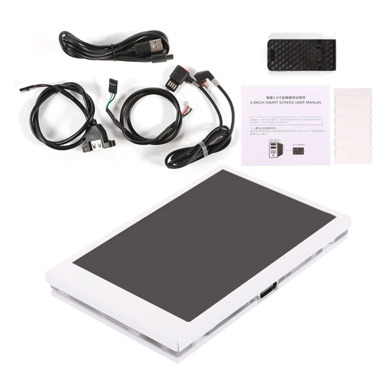 3.5Inch TypeC Sub Screen UsbC Small Screen for Computer Monitors AIDA64 Dropship