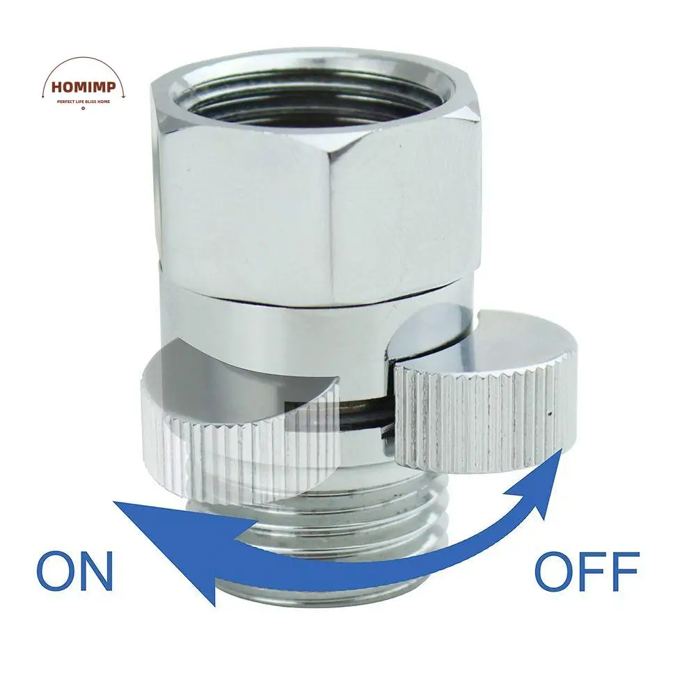 

Eco-Friendly Flow Quick Control Shower Water Saver Shower Head Valve Shut-OFF Valve Valve