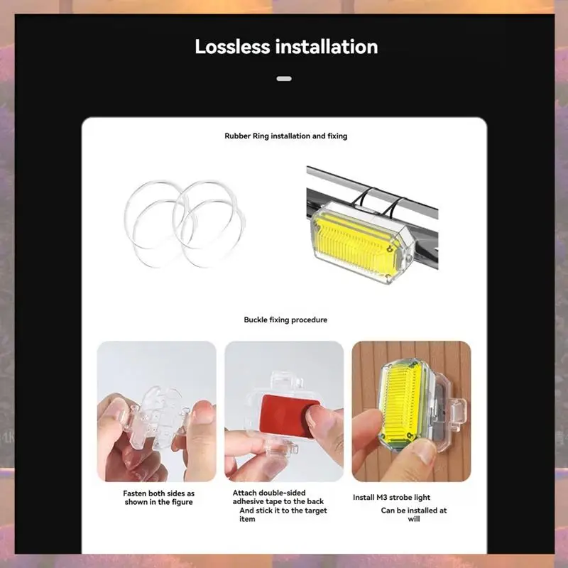 Top Sale Wireless LED Drone Strobe Light For Motorcycle Car Bike 2.4G Remote Control Flash Warning Light Signal Light